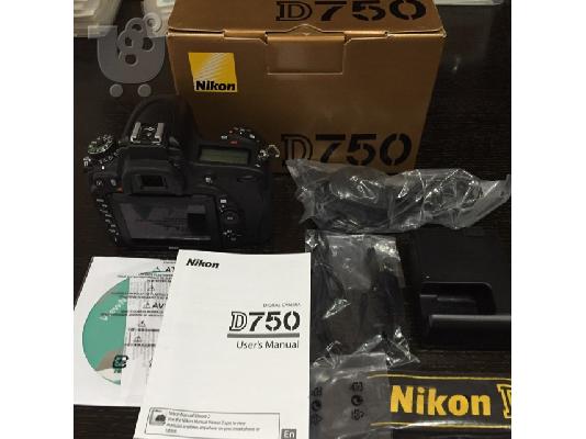 PoulaTo: Nikon D750 με φορμά FX ψηφιακή φωτογραφική μηχανή SLR Μόνο Σώμα